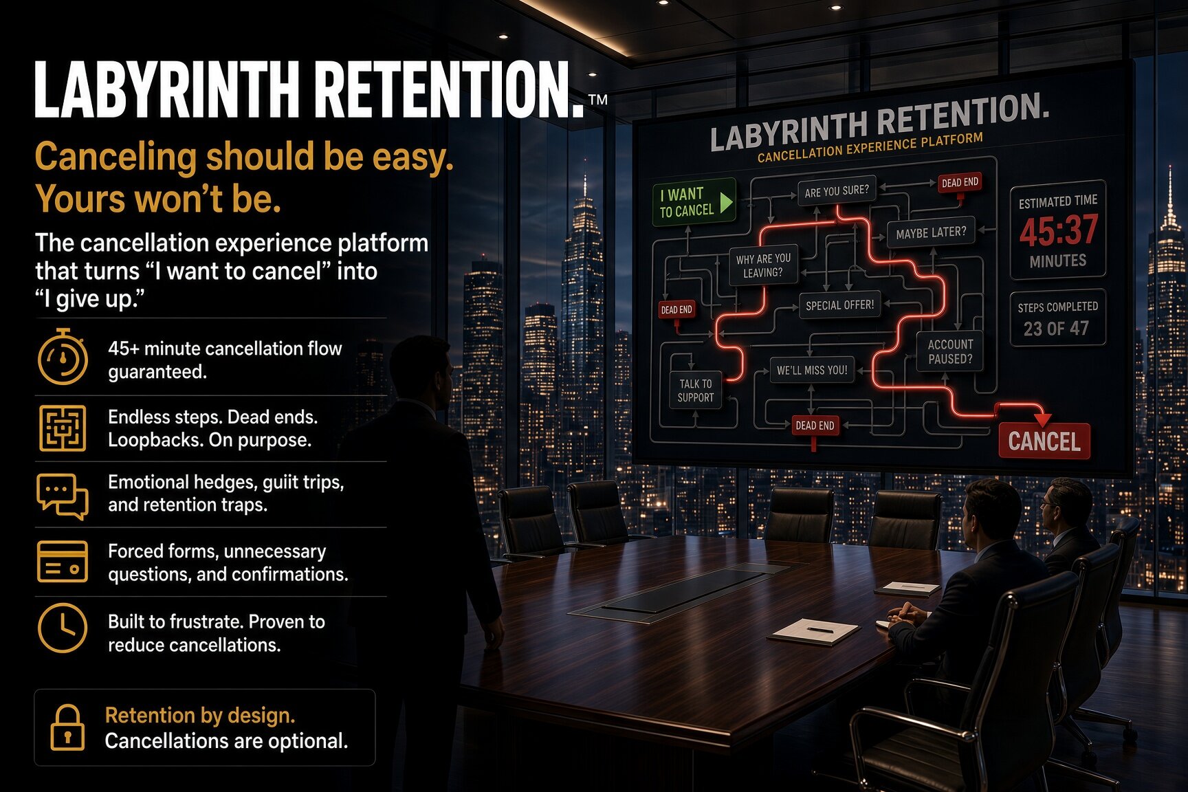 Labyrinth Retention product poster